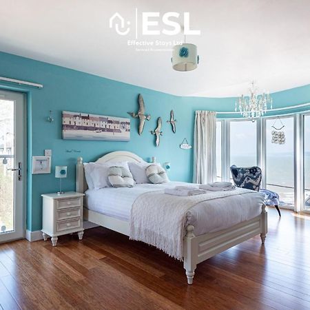 Beautiful En Suite 5 Bedroom Home With Sea Views New Quay  Eksteriør bilde