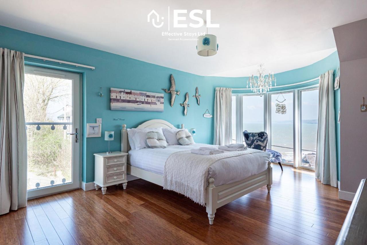 Beautiful En Suite 5 Bedroom Home With Sea Views New Quay  Eksteriør bilde