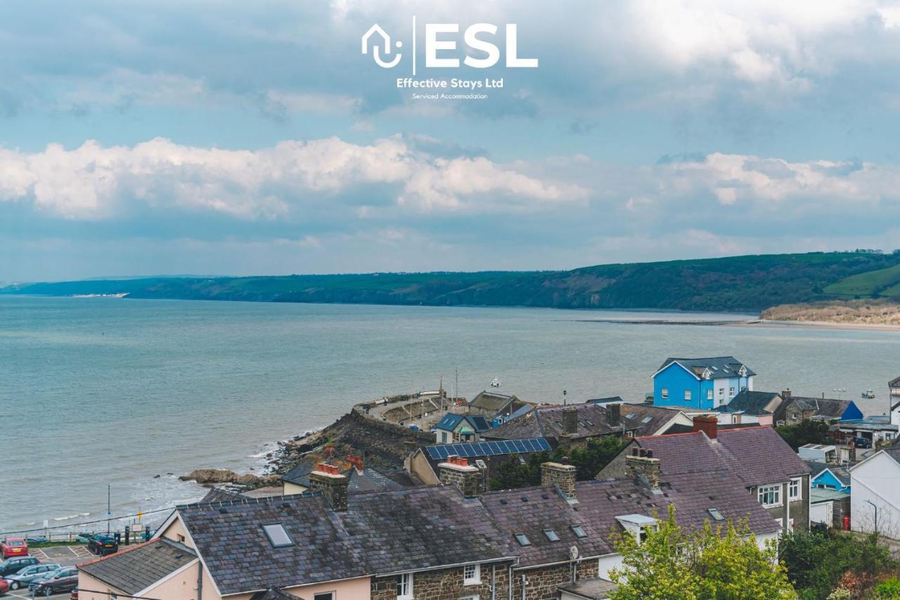 Beautiful En Suite 5 Bedroom Home With Sea Views New Quay  Eksteriør bilde