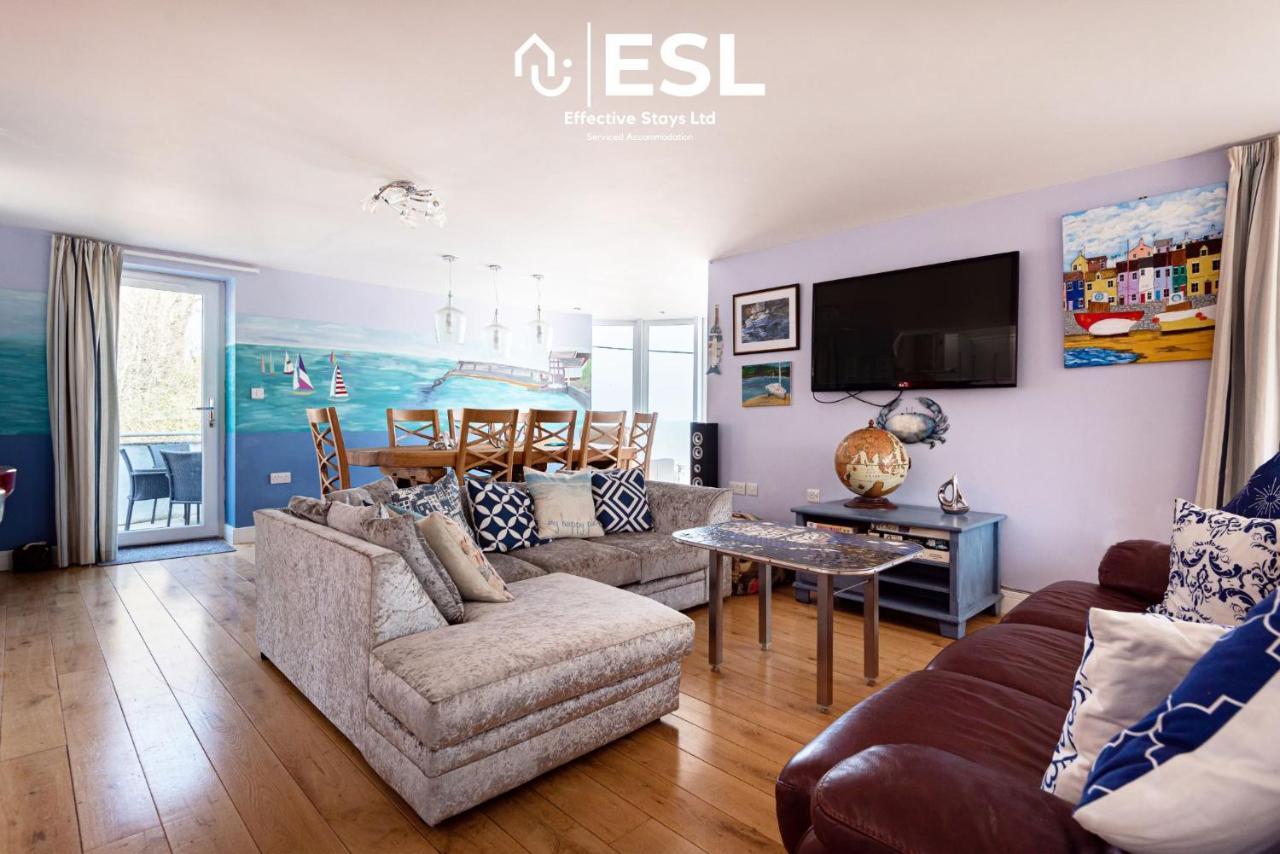 Beautiful En Suite 5 Bedroom Home With Sea Views New Quay  Eksteriør bilde