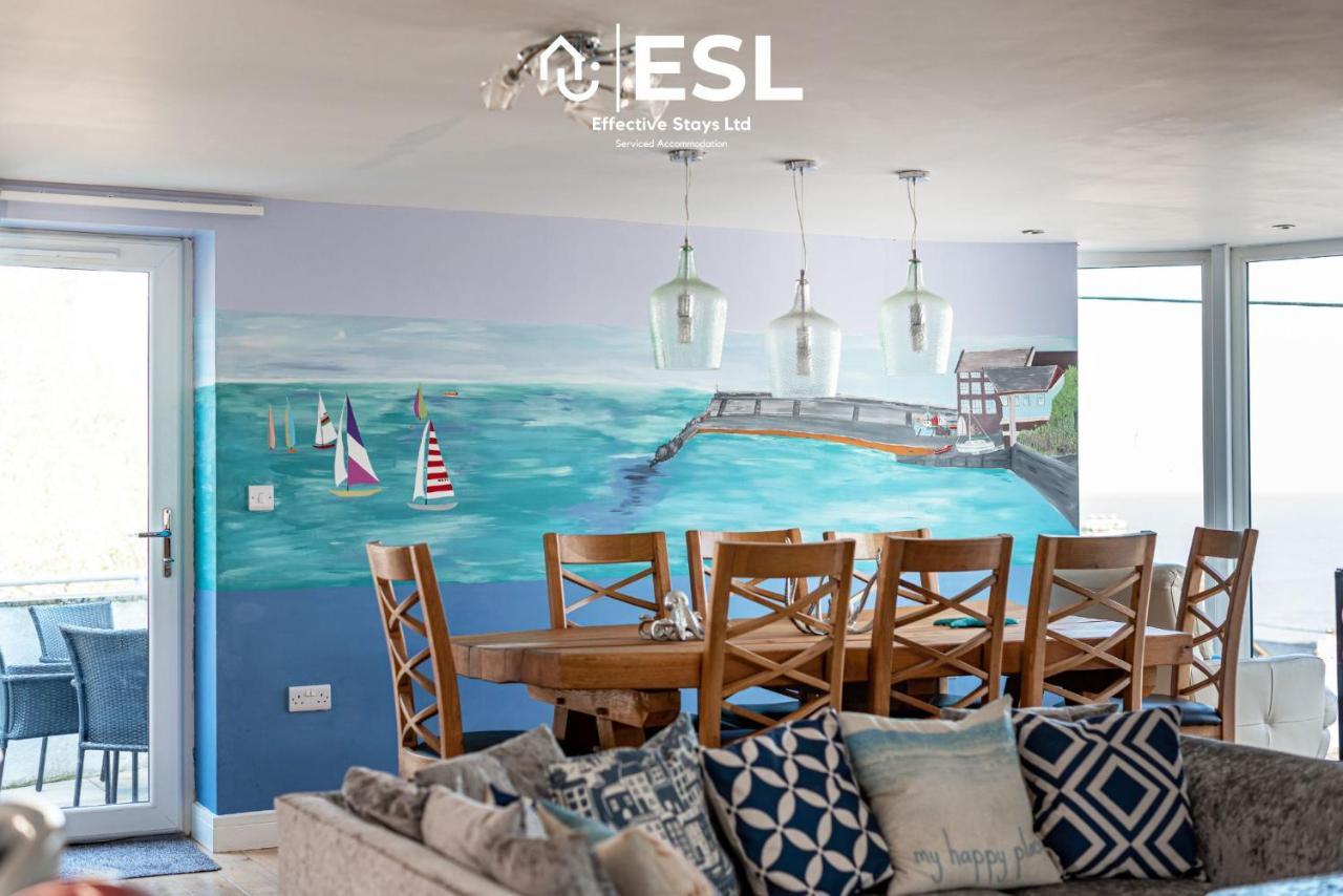 Beautiful En Suite 5 Bedroom Home With Sea Views New Quay  Eksteriør bilde