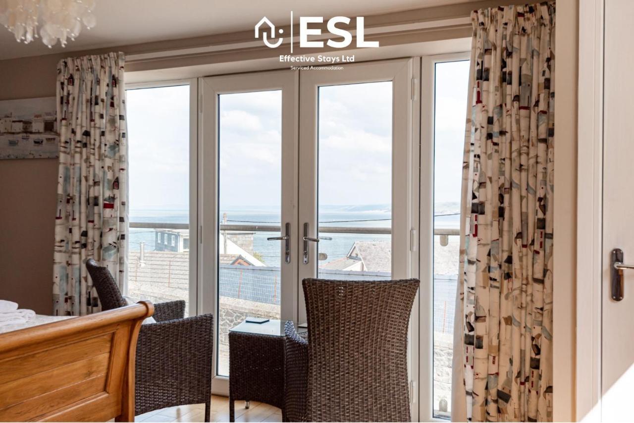 Beautiful En Suite 5 Bedroom Home With Sea Views New Quay  Eksteriør bilde