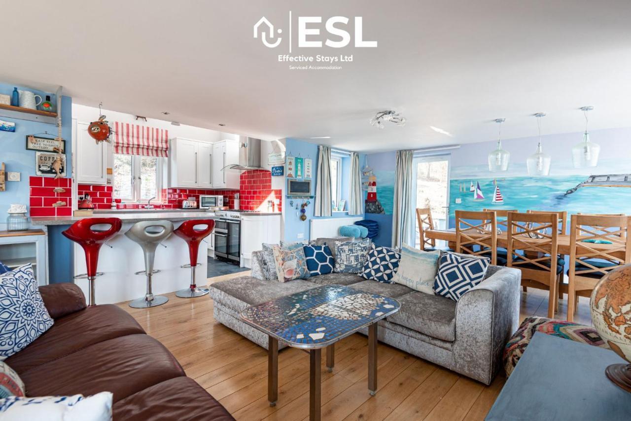 Beautiful En Suite 5 Bedroom Home With Sea Views New Quay  Eksteriør bilde